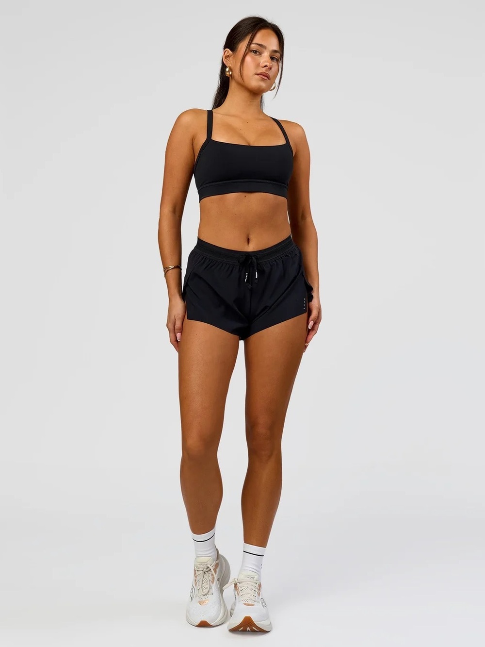 LSKD Accelerate 3" Mid-Rise Running Short - Black - XS - Picture 6 of 9
